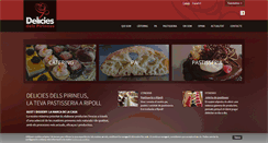 Desktop Screenshot of deliciesdelspirineus.com
