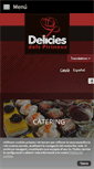 Mobile Screenshot of deliciesdelspirineus.com